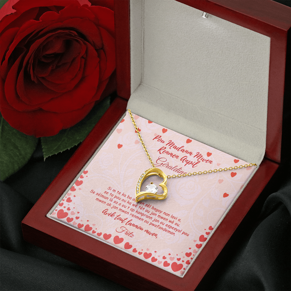 Jan Mwen Wè Ou - Kolye Lanmou Pèsonalize