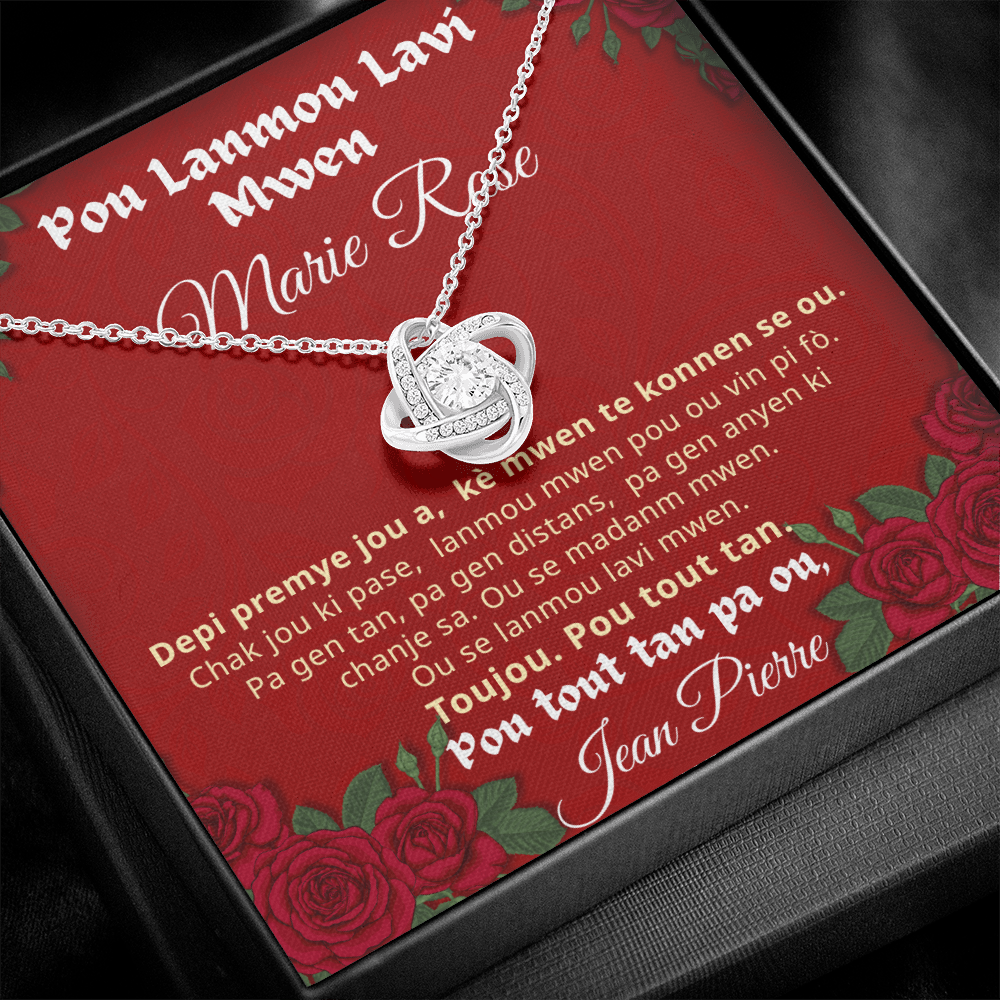 Pou Lanmou Lavi Mwen - Kolye