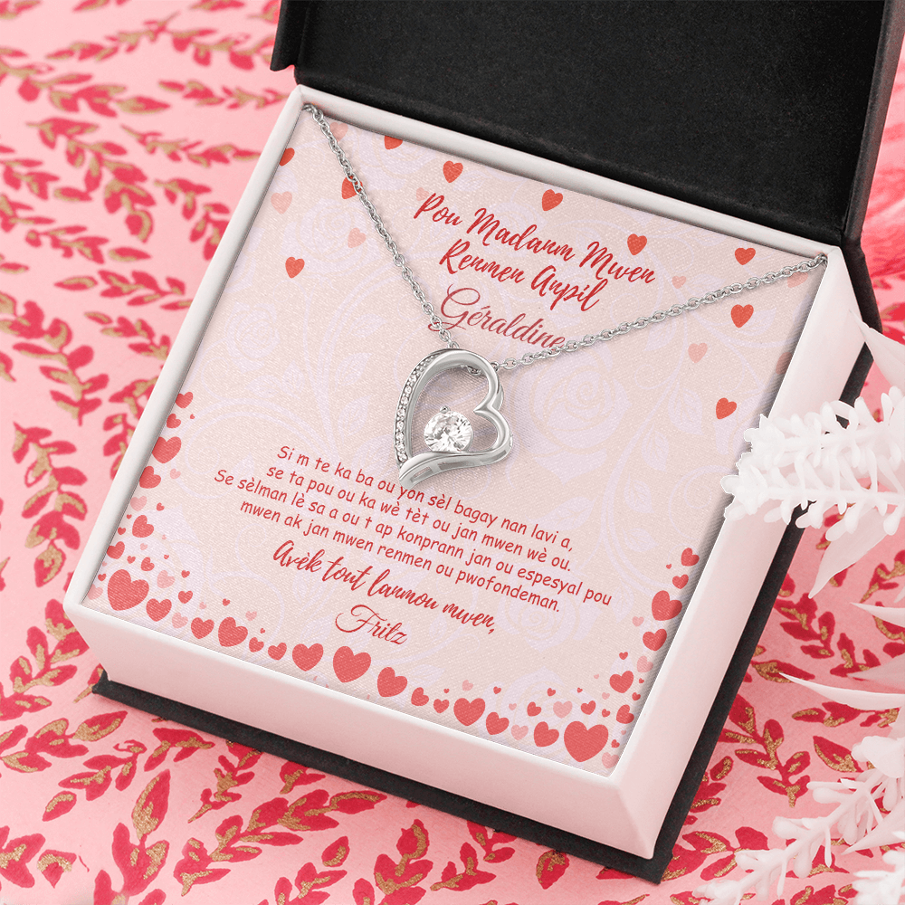 Jan Mwen Wè Ou - Kolye Lanmou Pèsonalize