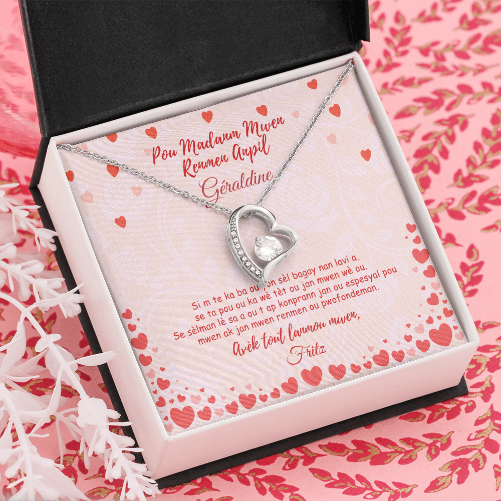 Jan Mwen Wè Ou - Kolye Lanmou Pèsonalize