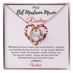 Lanmou San Limit - Kolye Pèsonalize